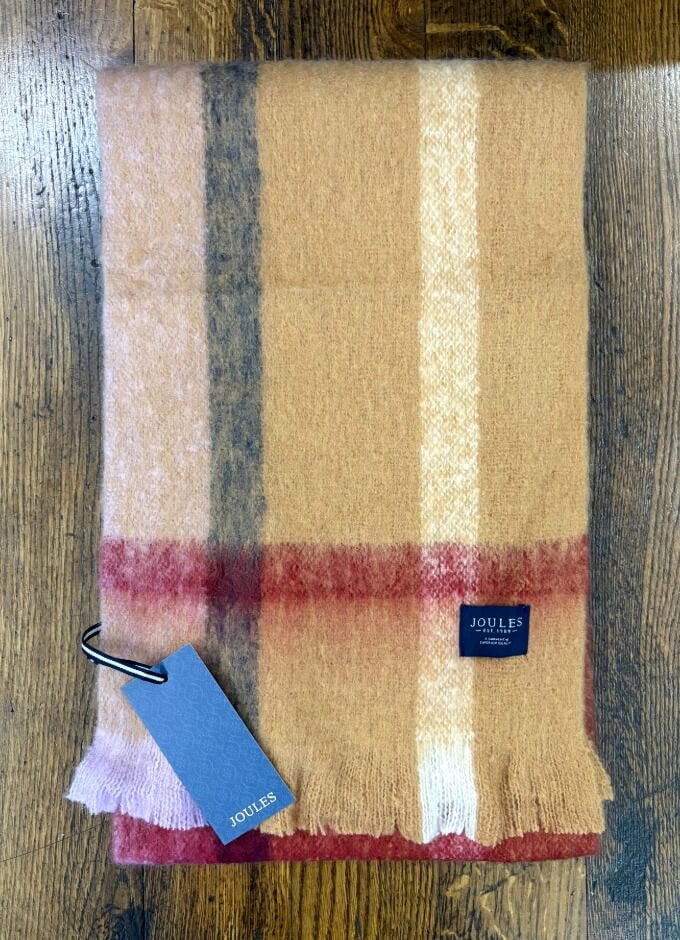 Betsy Brushed Scarf | Tan Lilac