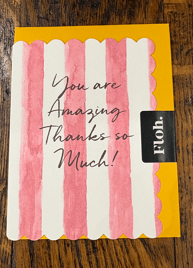 You Are Amazing | Pink | Picky Bits | Card