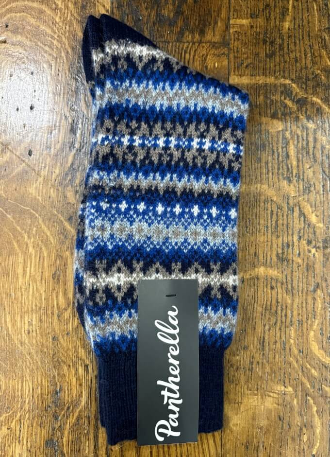 Cashmere Ambrose Socks | Navy