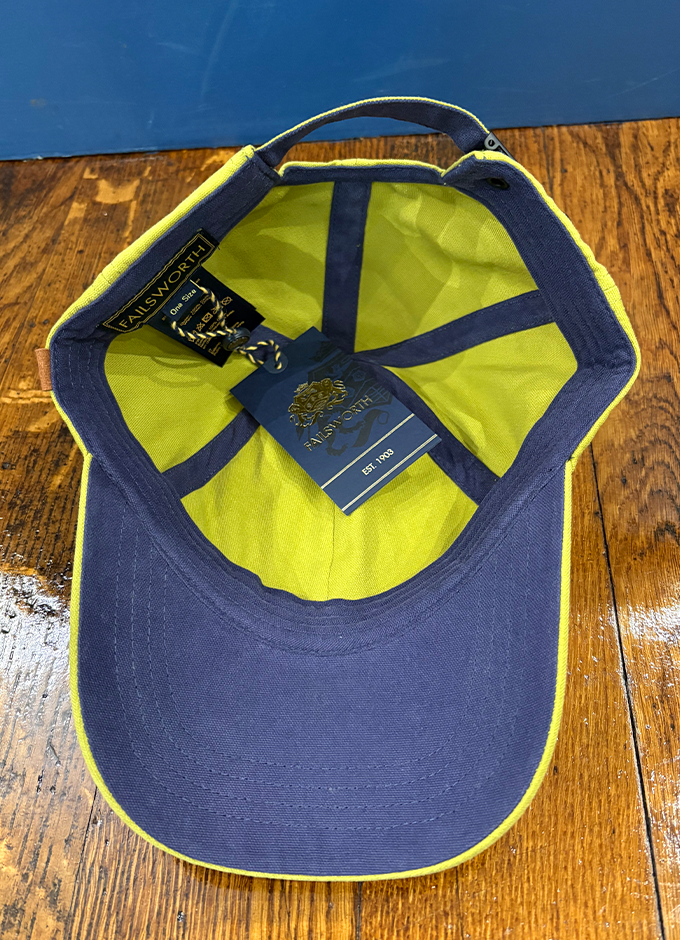 Failsworth | Canvas Baseball | Apple/Navy