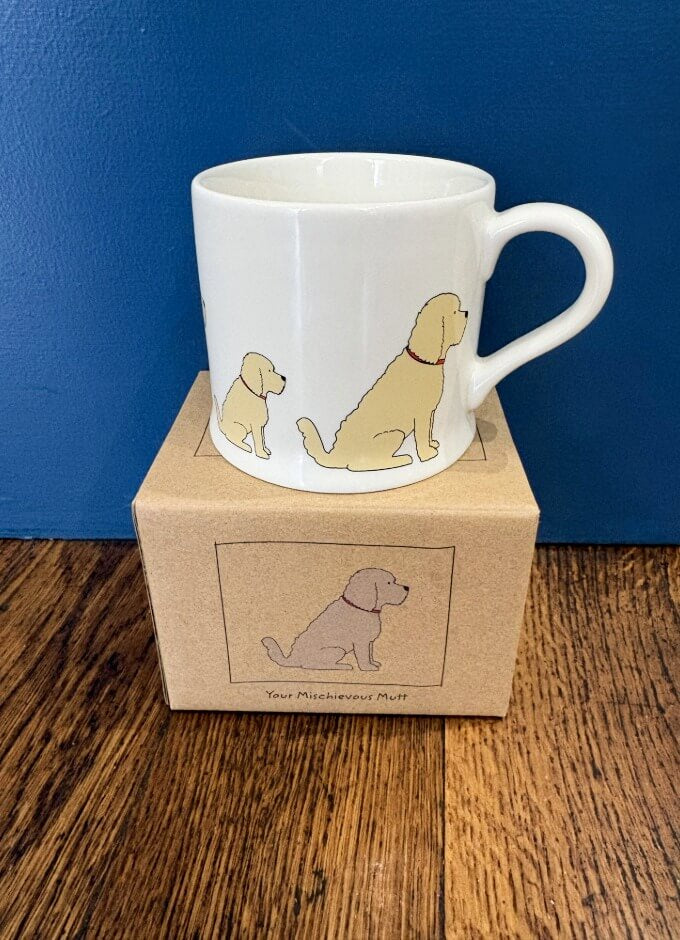 Sweet William | Dog Mug | Apricot Cockapoo