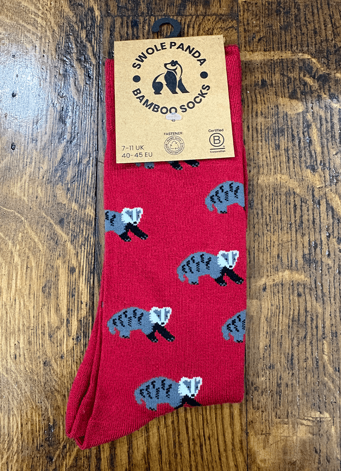 Swole Panda|Badger Socks