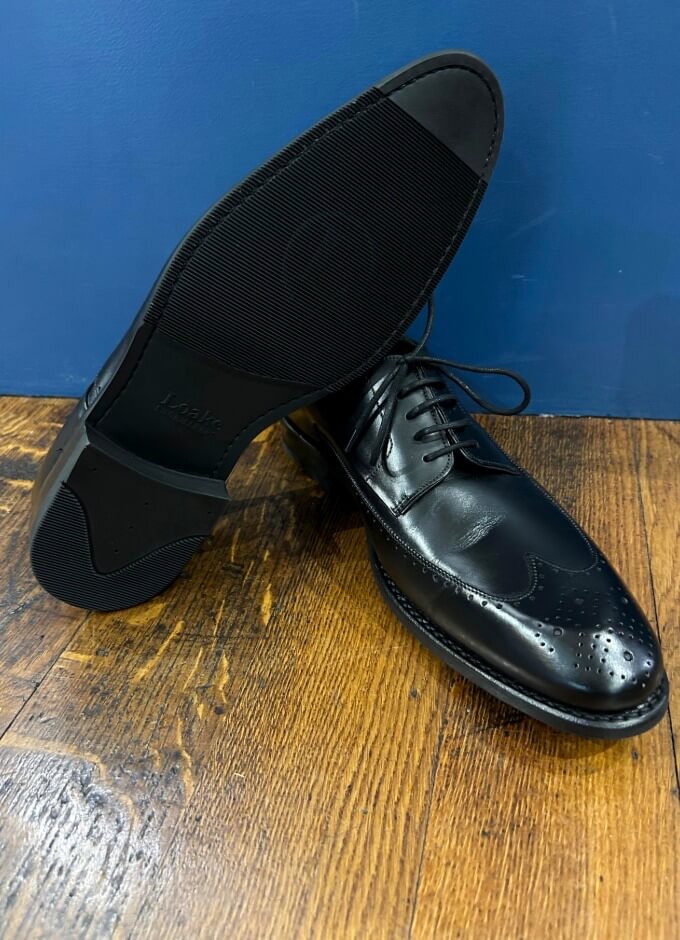 Bale | Brogue | Black Calf Leather