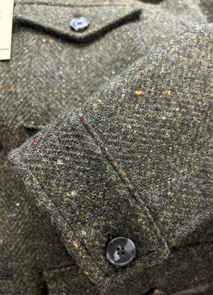 Ballysadare Donegal Tweed Jacket | Green