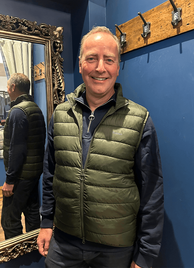 Bretby Gilet | Olive