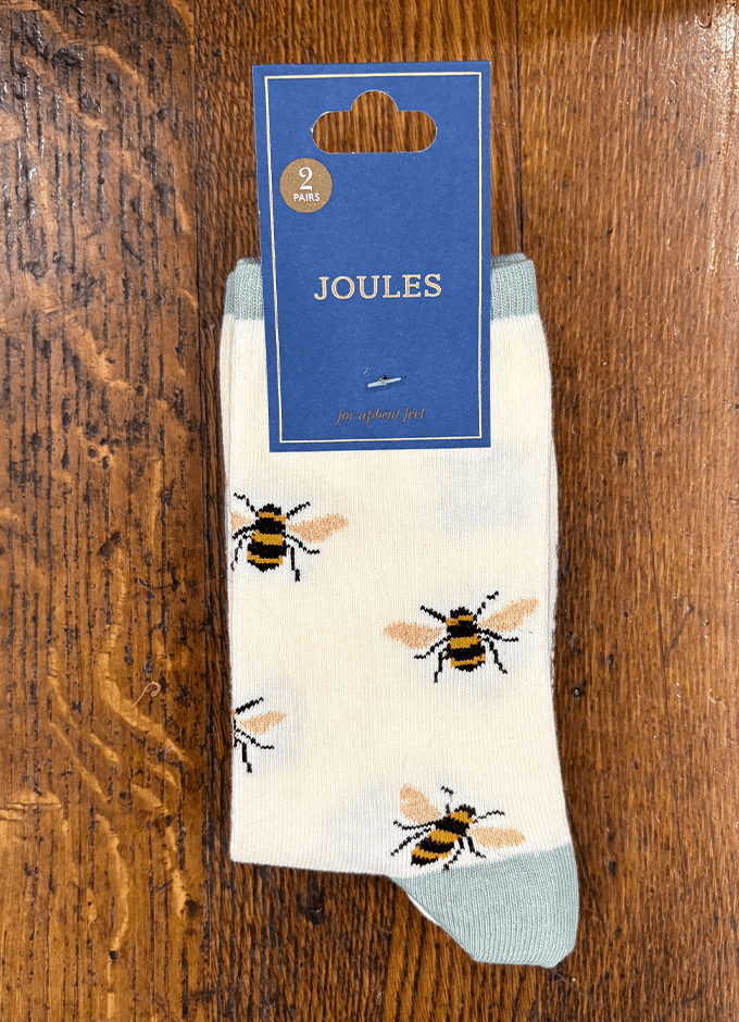 Everyday 2 Pack Socks | White/Green