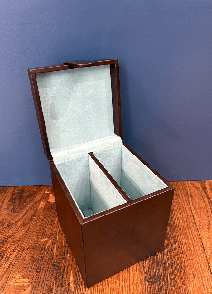 Pampeano Two Belt Box | Brown Leather