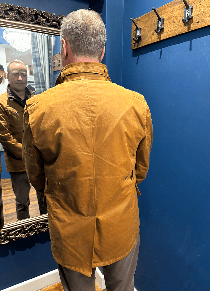 Bexley Wax Jacket Mustard