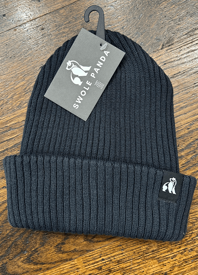 Organic Cotton Beanie | Black