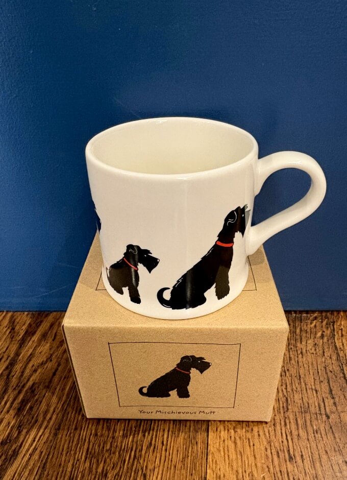 Sweet William | Dog Mug | Black Schnauzer