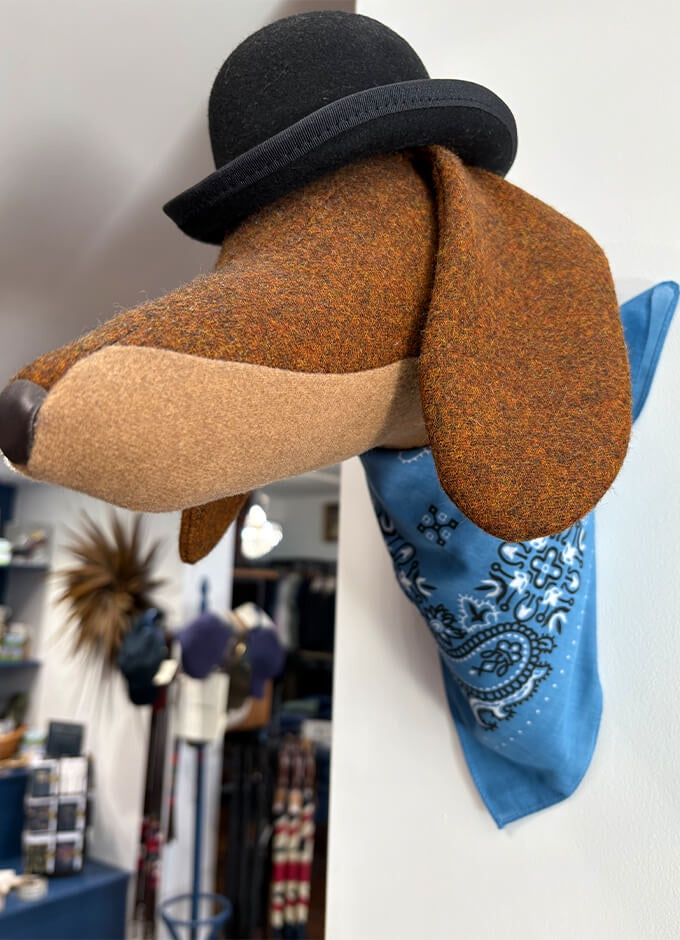 Blue Paisley Bandana