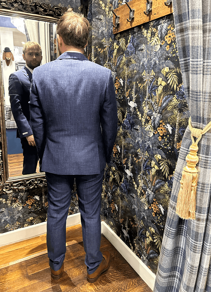 Grafton 2-Piece Suit | Blue Check