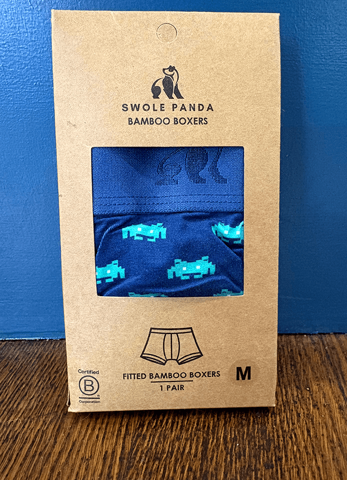 Swole Panda Bamboo Boxers | Aliens