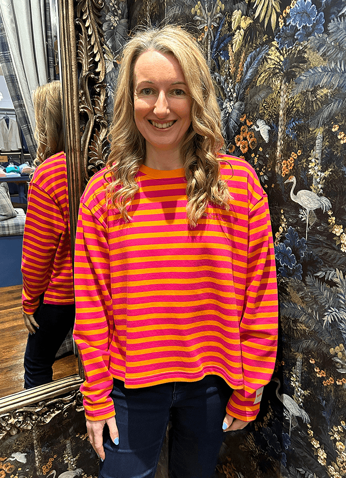 Boxy Sweatshirt Soul Studio | Striped