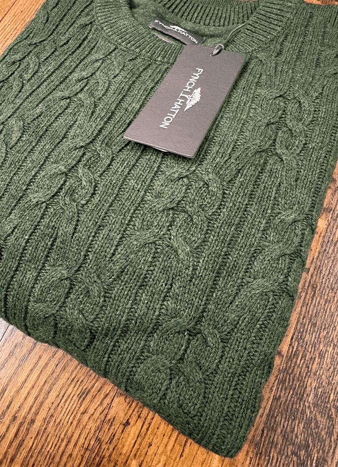 Soft Knit O-Neck Jumper | Cypress