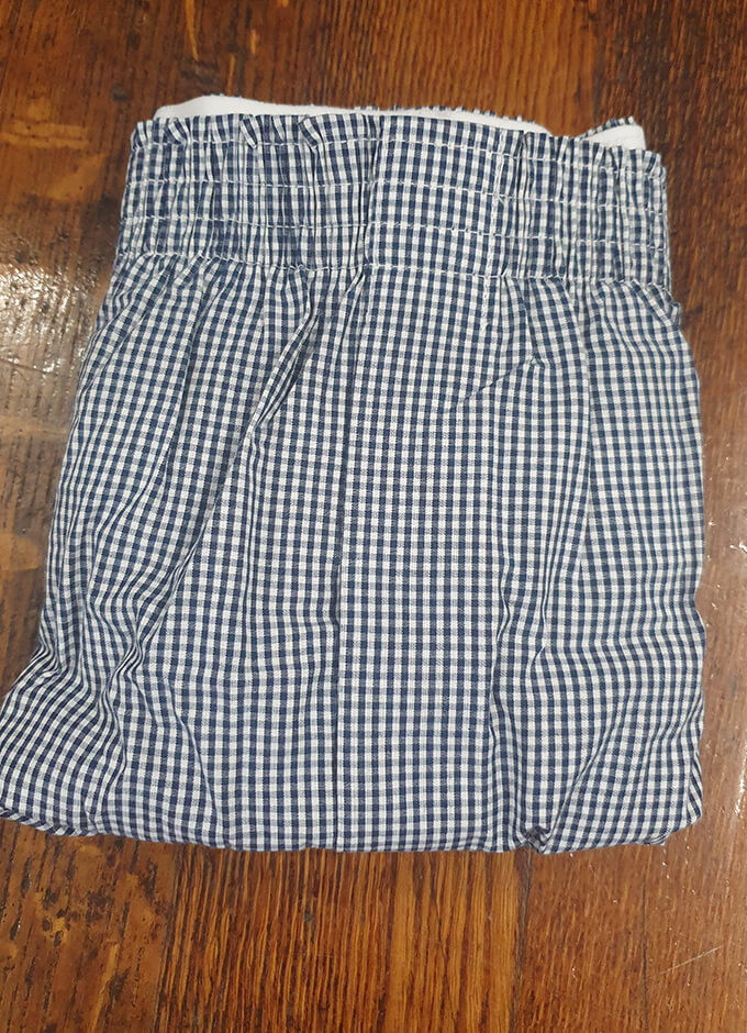 Woven Boxers | 2 Pack | Navy Check