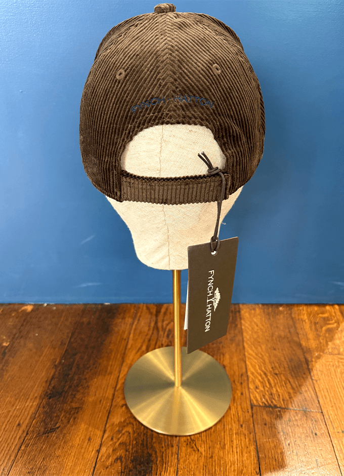 Corduroy Cap | Tobacco