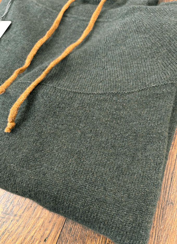 Corry Hoody Sweater | Seaweed