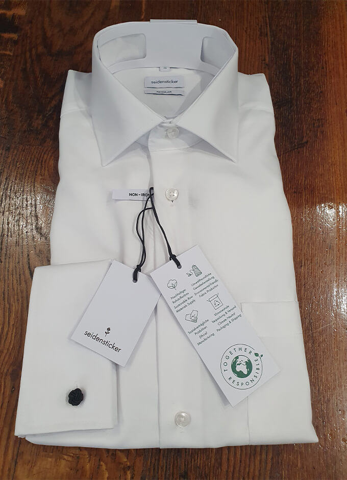 Non-iron Business Shirt | Regular Fit | Double Cuff