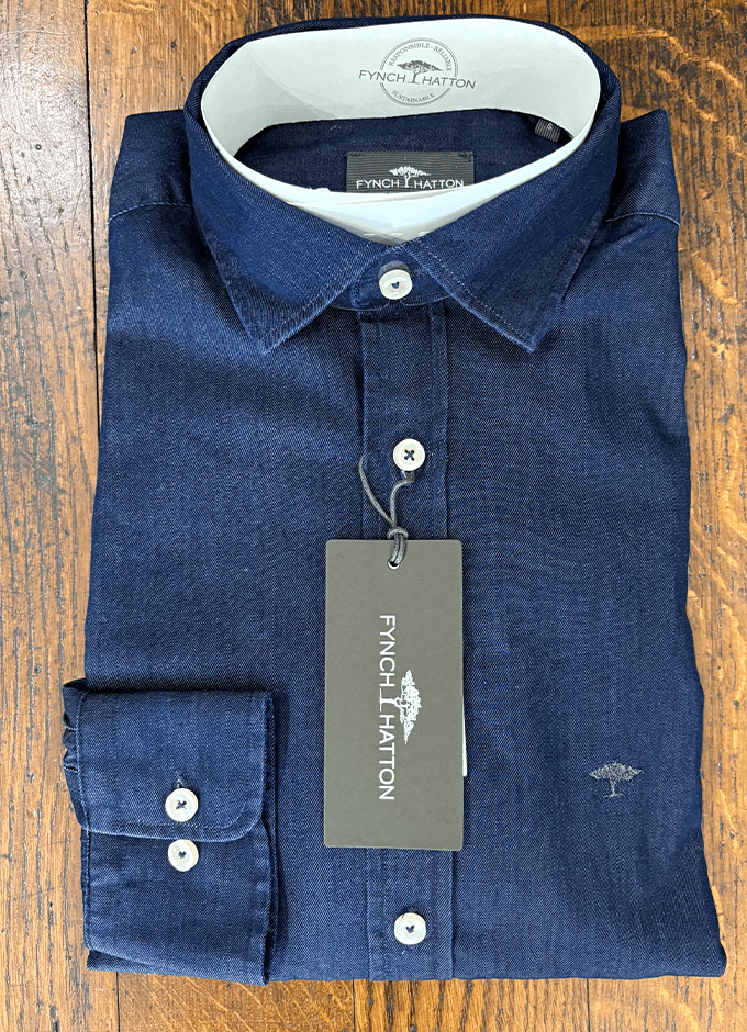 Denim Shirt | Ink Blue