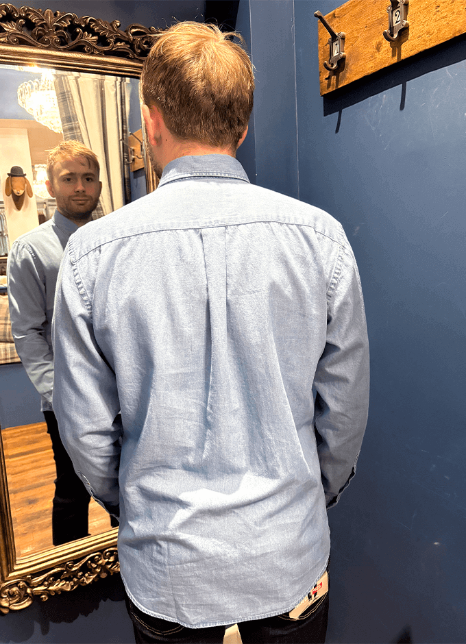 Denim Shirt | Crystal Blue