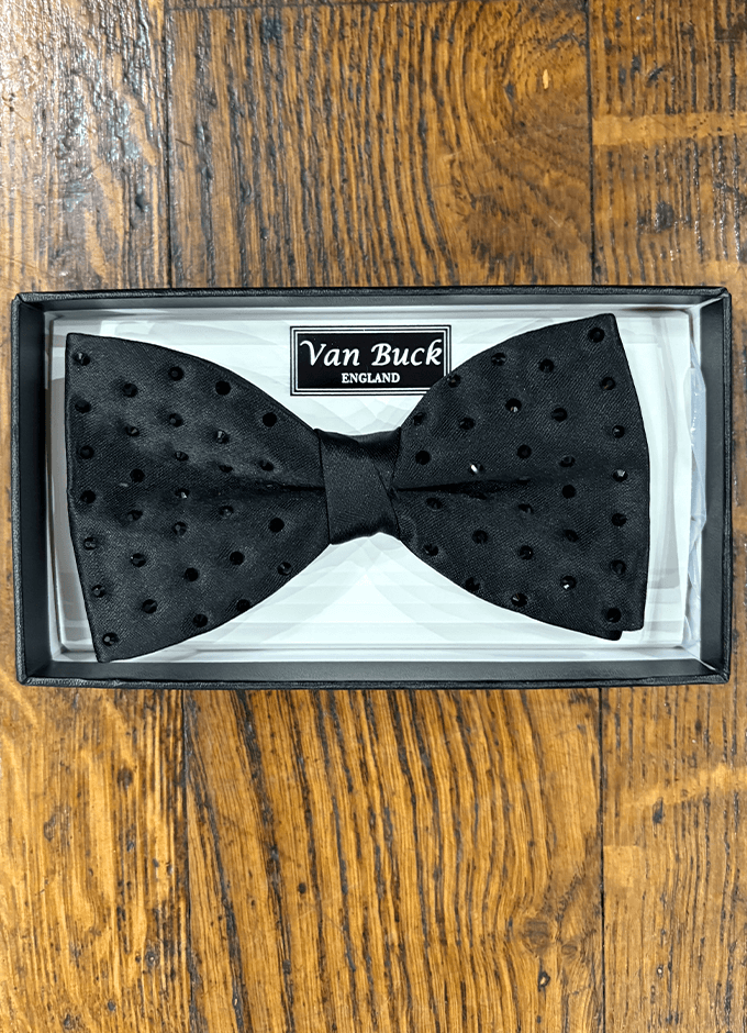 Bow Tie Black | Diamante Evening Wear