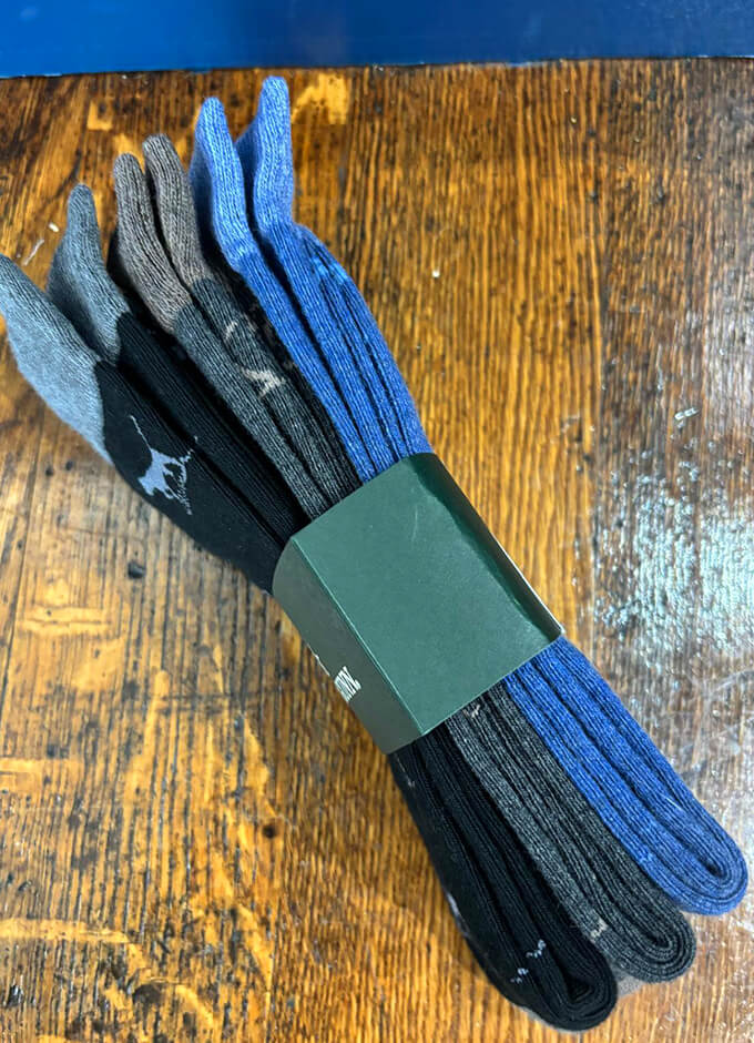 Rodd & Gunn | Dogs A Plenty 3 pack of socks | Blue Multi