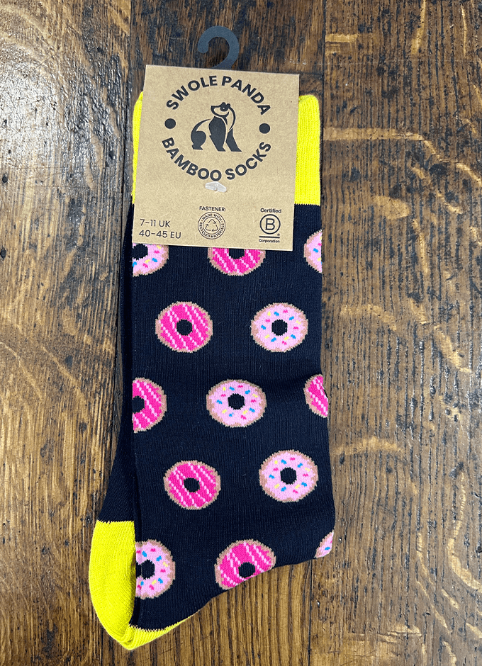 Swole Panda| Doughnut Socks