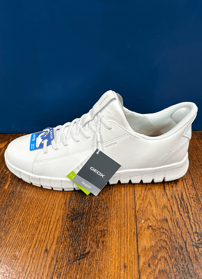 Geox| Flextride Plus Sneaker| White