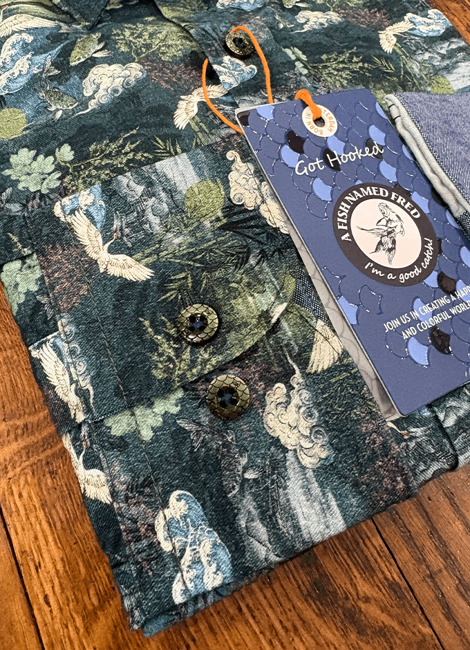 Fuji Dream Shirt LS | Dark Green