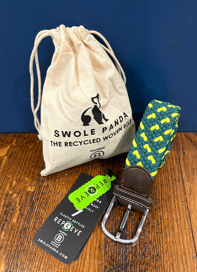 Swole Panda | Green/Lime Belt