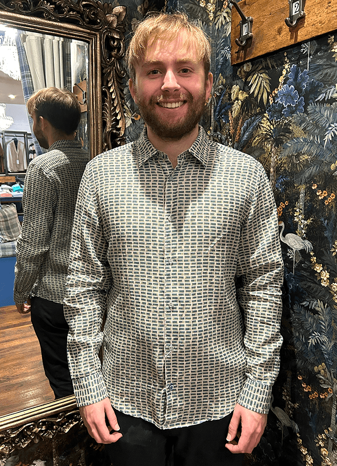 Casual Fit Linen Shirt | Olive