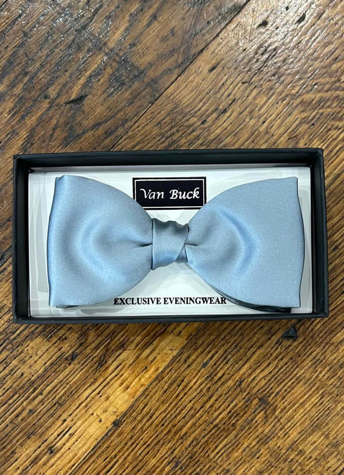 Bow Tie | Grey Satin