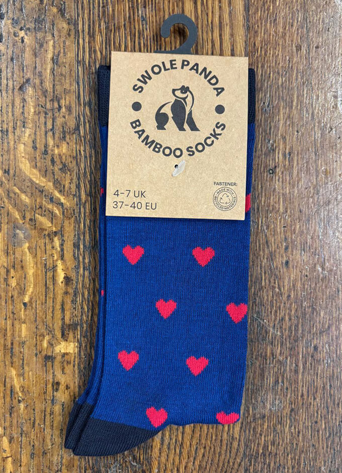 Swole Panda | Heart Socks