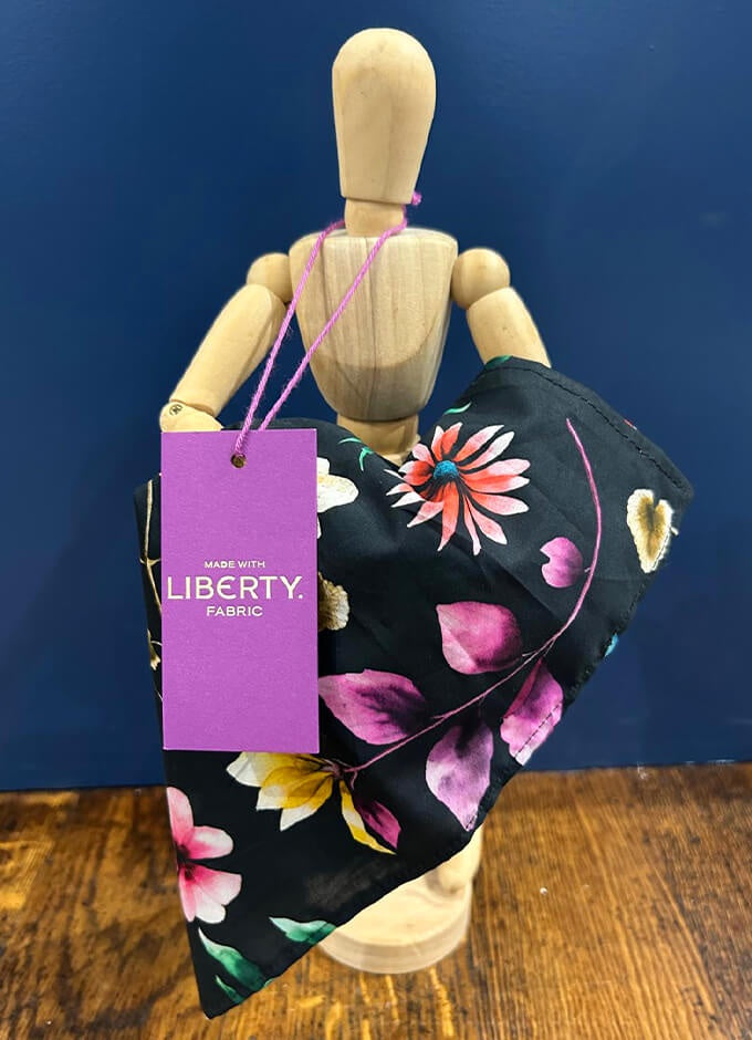 Pocket Square | Herbarium | Made with Liberty Fabric