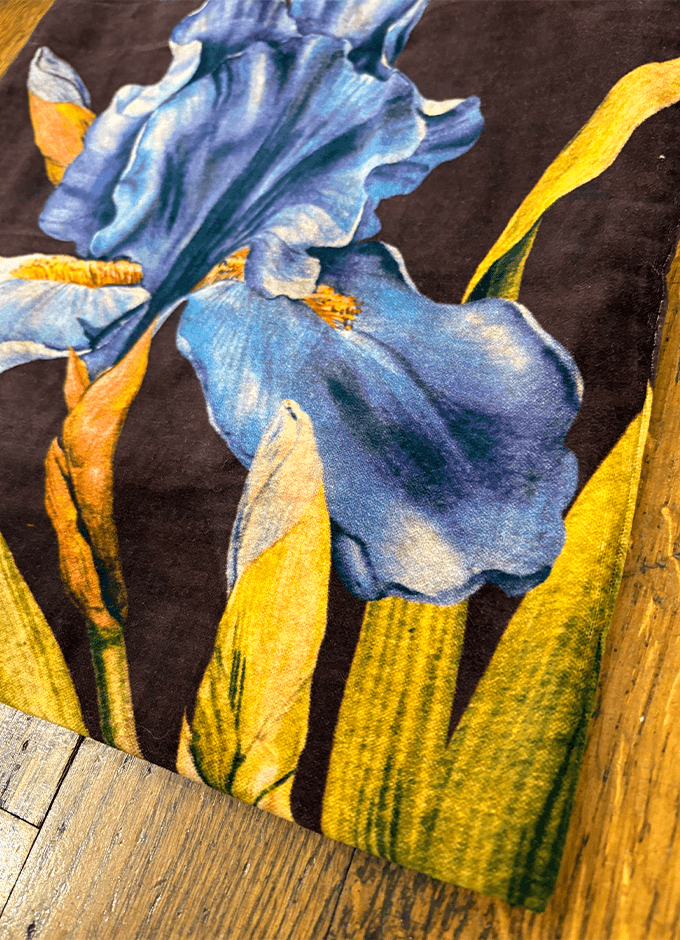 Velvet Tote | Iris