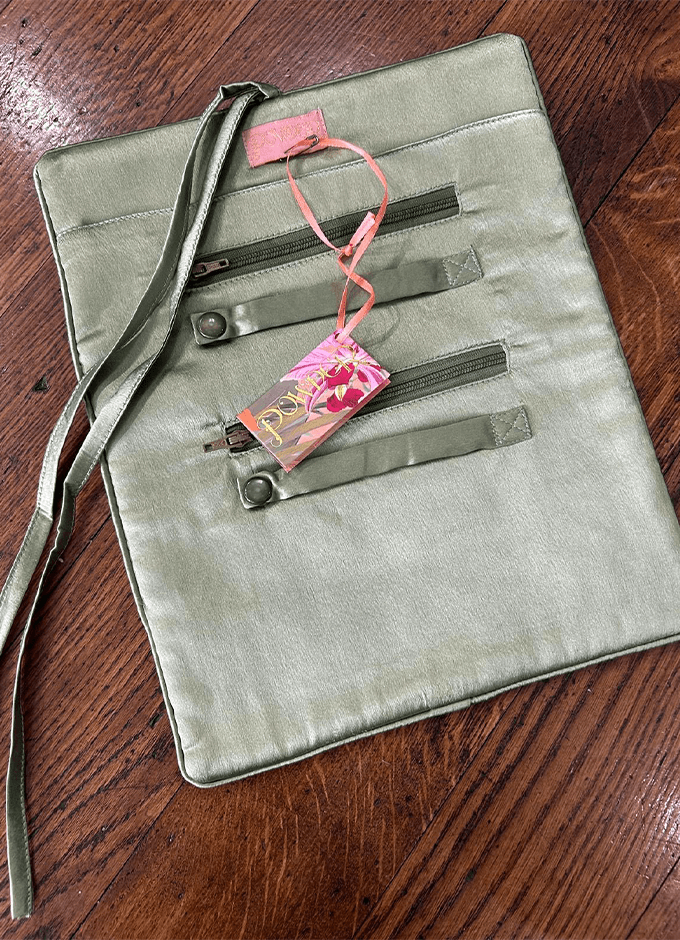 Jewellery Roll | Midnight Orchid