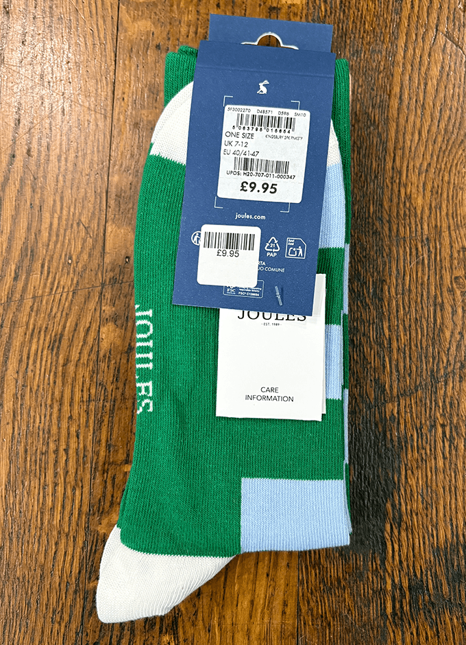 Kingsbury 2 Pack Socks | Pink Green