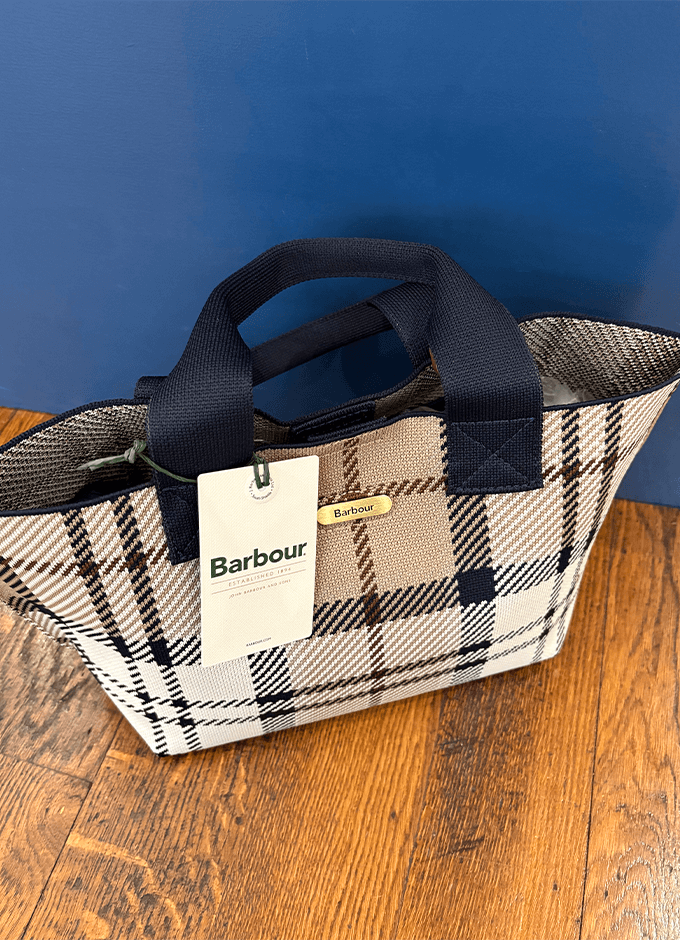 Layla Mini Tote Bag | Rosewood Tartan