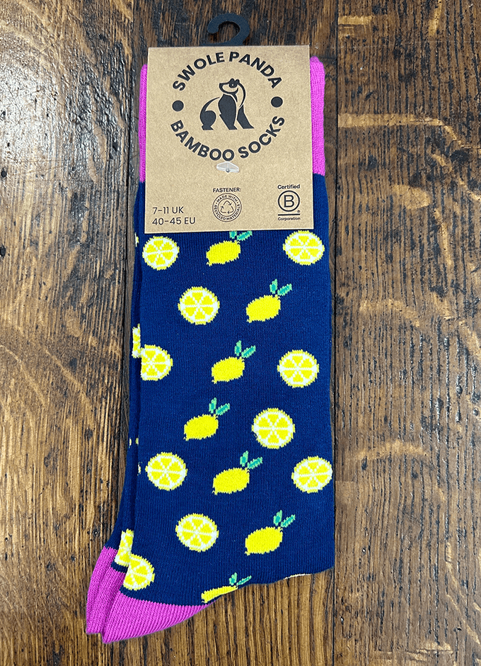 Swole Panda| Lemon Socks