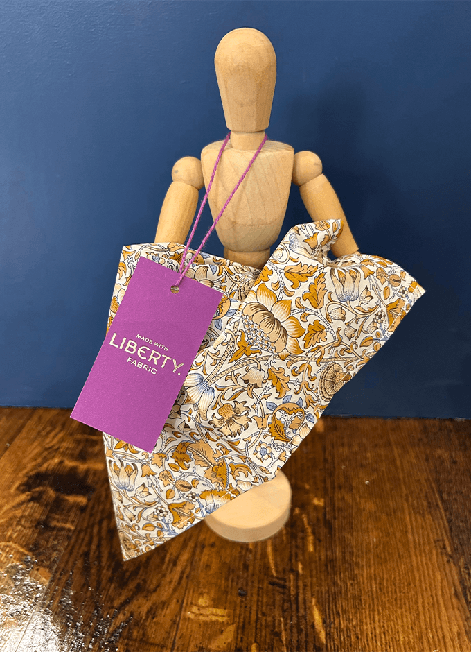 Pocket Square | Lodden Gold | Made With Liberty Fabric