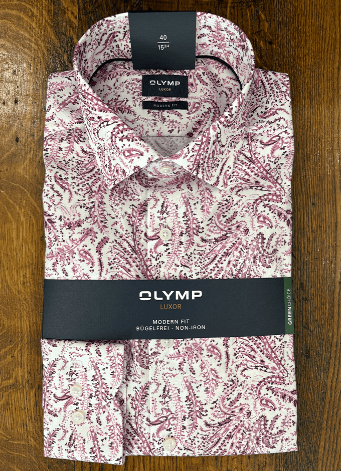 Luxor Business Shirt Modern Fit | Mauve