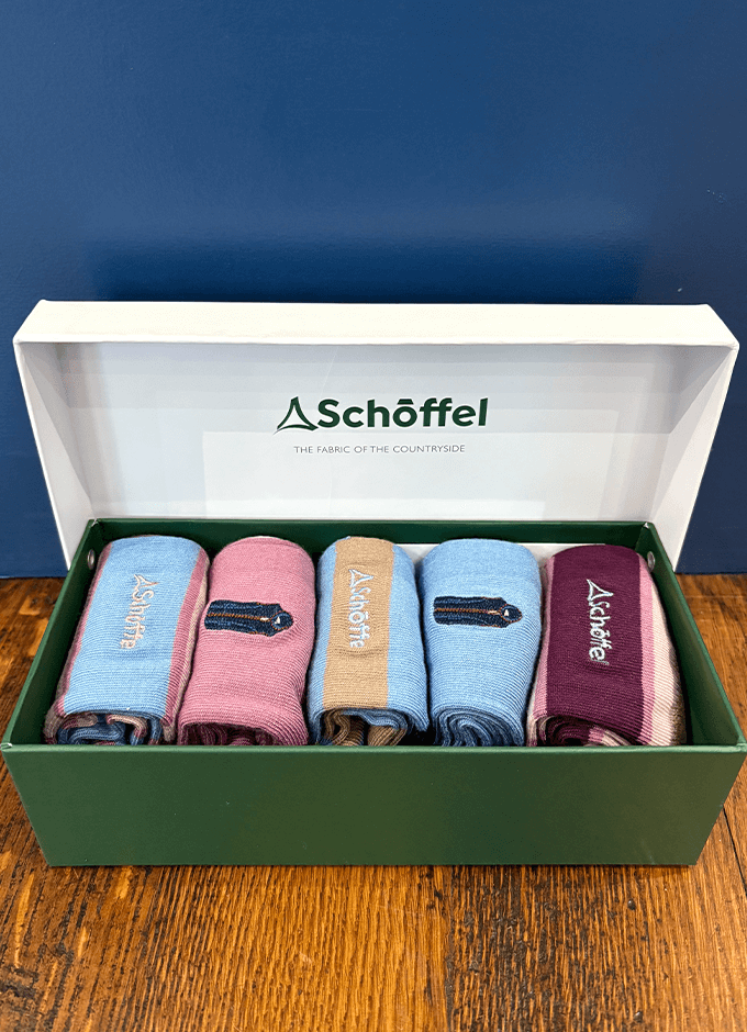 Ladies Bamboo Sock (Box Of 5) | Lyndon Mix 4-7