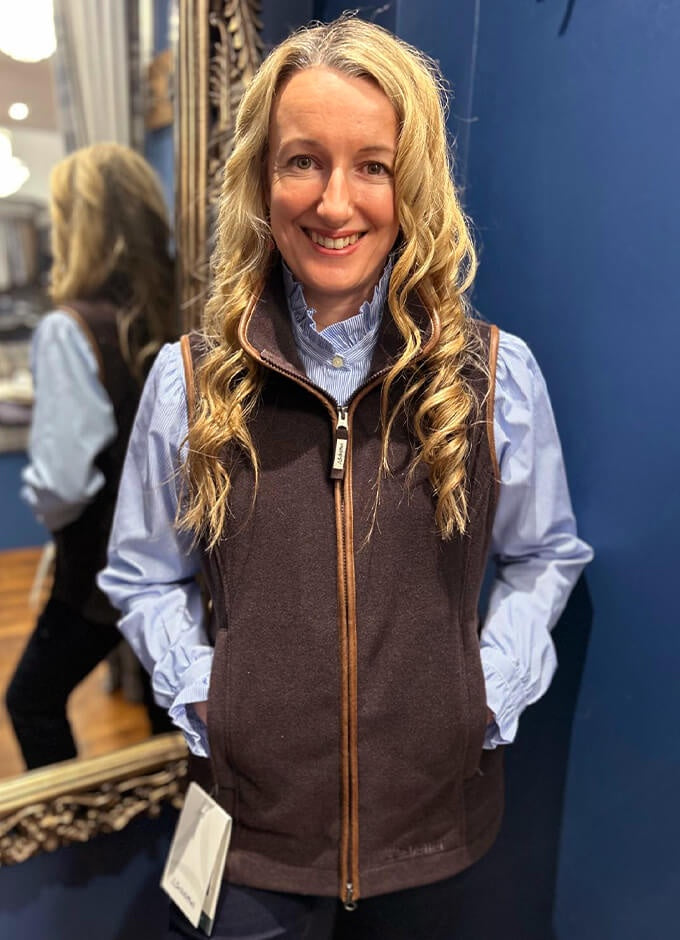 Lyndon Fleece Gilet Port