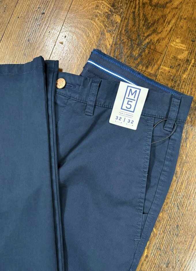 M5 Fair & Organic | Chino | Light Navy