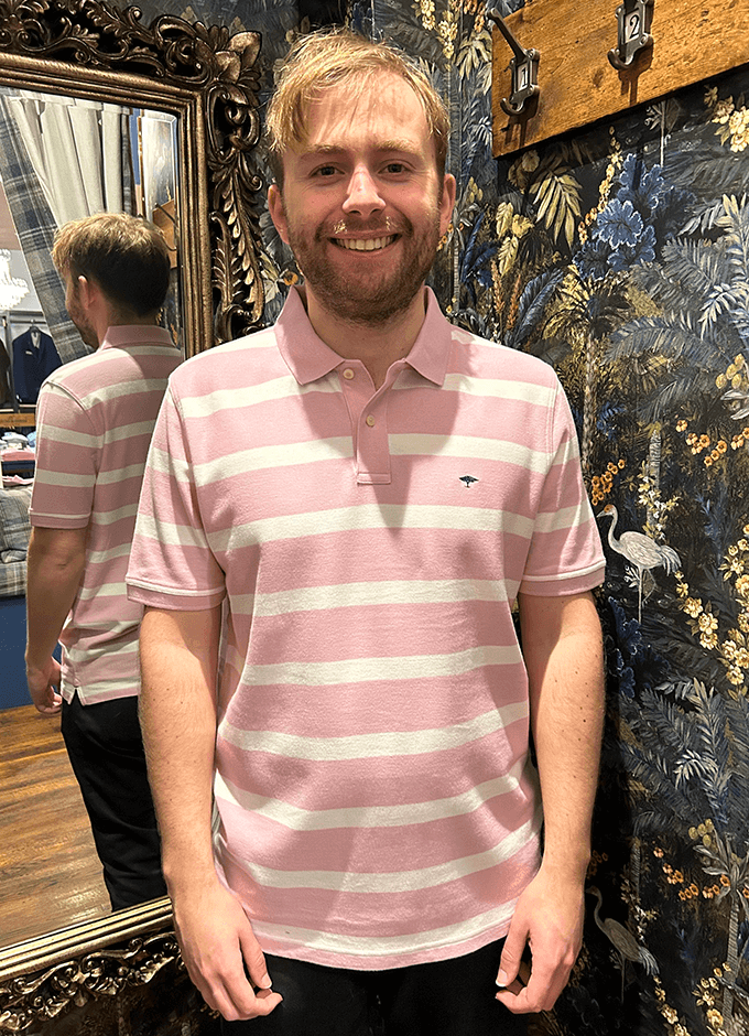 Polo | Magnolia Stripe
