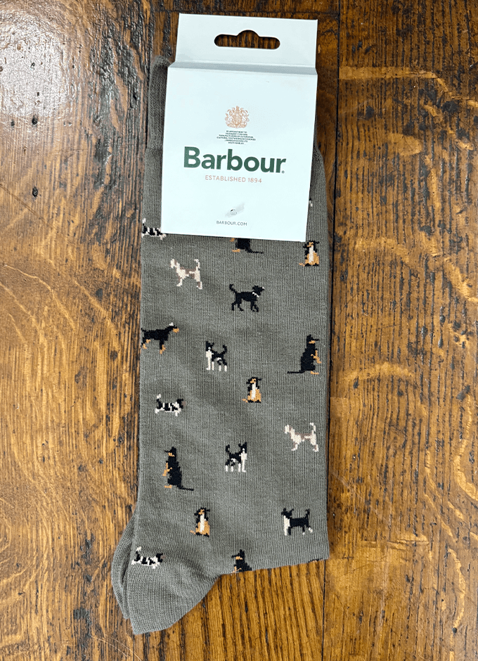 Mavin Dog Socks | Olive