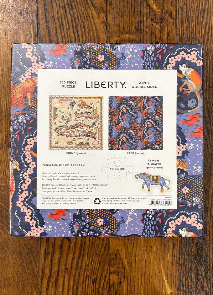 Liberty | Maxine | 500 Piece Double Sided Puzzle| Shaped Pieces