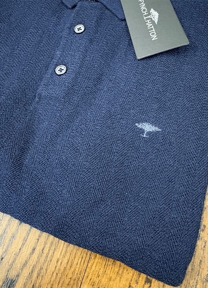 Merino Polo | Navy