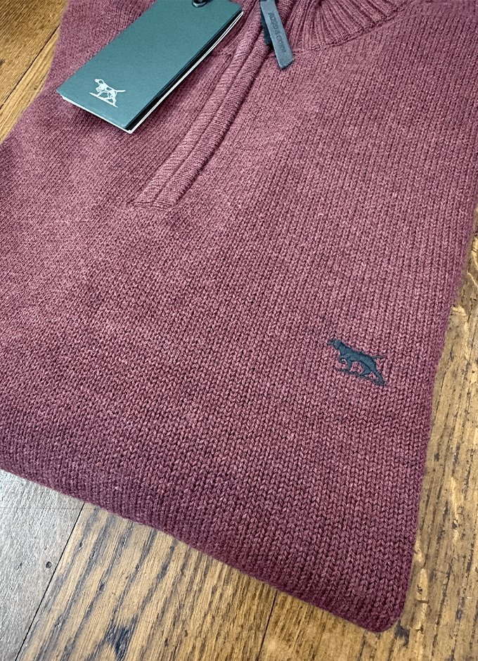 Merrick Bay 1/4 zip | Flame